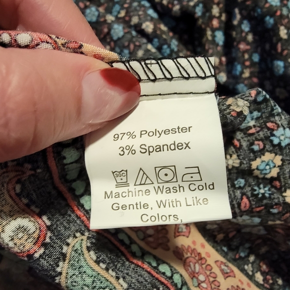 NWT Boho Floral Maxi - Picture 4 of 4